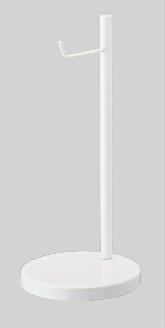 山崎実業 ボーテス ヘッドホンスタンド 丸型 ホワイト 2291