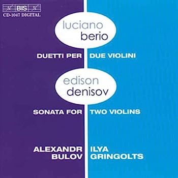 【中古】【非常に良い】ルチアーノ・ペリオ：2つのヴァイオリンのための小デュエット集