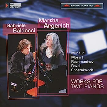 ［CD］マルタ・アルゲリッチ&ガブリエレ・バルドッチ - 2台ピアノのための作品集(Argerich & Baldocci - Works for Two Pianos)