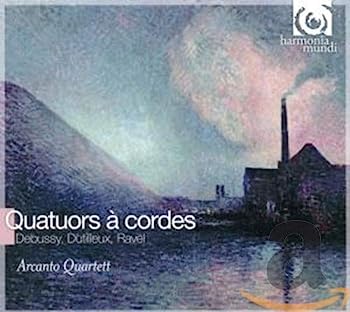 【中古】［CD］ドビュッシー:弦楽四重奏曲 ト短調 op.10、デュティユー:「夜はかくの如し」(弦楽四重奏のための)、ラヴェル:弦楽四重奏曲 ヘ長調 (Debussy& Ravel: String Quartets/ Arcanto Quartett)【メーカー名】【メーカー型番】【ブランド名】Harmonia Mundi【商品説明】ドビュッシー:弦楽四重奏曲 ト短調 op.10、デュティユー:「夜はかくの如し」(弦楽四重奏のための)、ラヴェル:弦楽四重奏曲 ヘ長調 (Debussy& Ravel: String Quartets/ Arcanto Quartett)こちらの商品は中古品となっております。 画像はイメージ写真ですので 商品のコンディション・付属品の有無については入荷の度異なります。 買取時より付属していたものはお付けしておりますが付属品や消耗品に保証はございません。 商品ページ画像以外の付属品はございませんのでご了承下さいませ。 中古品のため使用に影響ない程度の使用感・経年劣化（傷、汚れなど）がある場合がございます。 また、中古品の特性上ギフトには適しておりません。 当店では初期不良に限り 商品到着から7日間は返品を受付けております。 他モールとの併売品の為 完売の際はご連絡致しますのでご了承ください。 プリンター・印刷機器のご注意点 インクは配送中のインク漏れ防止の為、付属しておりませんのでご了承下さい。 ドライバー等ソフトウェア・マニュアルはメーカーサイトより最新版のダウンロードをお願い致します。 ゲームソフトのご注意点 特典・付属品・パッケージ・プロダクトコード・ダウンロードコード等は 付属していない場合がございますので事前にお問合せ下さい。 商品名に「輸入版 / 海外版 / IMPORT 」と記載されている海外版ゲームソフトの一部は日本版のゲーム機では動作しません。 お持ちのゲーム機のバージョンをあらかじめご参照のうえ動作の有無をご確認ください。 輸入版ゲームについてはメーカーサポートの対象外です。 DVD・Blu-rayのご注意点 特典・付属品・パッケージ・プロダクトコード・ダウンロードコード等は 付属していない場合がございますので事前にお問合せ下さい。 商品名に「輸入版 / 海外版 / IMPORT 」と記載されている海外版DVD・Blu-rayにつきましては 映像方式の違いの為、一般的な国内向けプレイヤーにて再生できません。 ご覧になる際はディスクの「リージョンコード」と「映像方式※DVDのみ」に再生機器側が対応している必要があります。 パソコンでは映像方式は関係ないため、リージョンコードさえ合致していれば映像方式を気にすることなく視聴可能です。 商品名に「レンタル落ち 」と記載されている商品につきましてはディスクやジャケットに管理シール（値札・セキュリティータグ・バーコード等含みます）が貼付されています。 ディスクの再生に支障の無い程度の傷やジャケットに傷み（色褪せ・破れ・汚れ・濡れ痕等）が見られる場合がありますので予めご了承ください。 2巻セット以上のレンタル落ちDVD・Blu-rayにつきましては、複数枚収納可能なトールケースに同梱してお届け致します。 トレーディングカードのご注意点 当店での「良い」表記のトレーディングカードはプレイ用でございます。 中古買取り品の為、細かなキズ・白欠け・多少の使用感がございますのでご了承下さいませ。 再録などで型番が違う場合がございます。 違った場合でも事前連絡等は致しておりませんので、型番を気にされる方はご遠慮ください。 ご注文からお届けまで 1、ご注文⇒ご注文は24時間受け付けております。 2、注文確認⇒ご注文後、当店から注文確認メールを送信します。 3、お届けまで3-10営業日程度とお考え下さい。 　※海外在庫品の場合は3週間程度かかる場合がございます。 4、入金確認⇒前払い決済をご選択の場合、ご入金確認後、配送手配を致します。 5、出荷⇒配送準備が整い次第、出荷致します。発送後に出荷完了メールにてご連絡致します。 　※離島、北海道、九州、沖縄は遅れる場合がございます。予めご了承下さい。 当店ではすり替え防止のため、シリアルナンバーを控えております。 万が一すり替え等ありました場合は然るべき対応をさせていただきます。 お客様都合によるご注文後のキャンセル・返品はお受けしておりませんのでご了承下さい。 電話対応はしておりませんので質問等はメッセージまたはメールにてお願い致します。