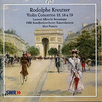 【中古】［CD］クロイツァー:ヴァイオリン協奏曲第 15,18,19 番【メーカー名】【メーカー型番】【ブランド名】Cpo【商品説明】クロイツァー:ヴァイオリン協奏曲第 15,18,19 番こちらの商品は中古品となっております。 画像はイメージ写真ですので 商品のコンディション・付属品の有無については入荷の度異なります。 買取時より付属していたものはお付けしておりますが付属品や消耗品に保証はございません。 商品ページ画像以外の付属品はございませんのでご了承下さいませ。 中古品のため使用に影響ない程度の使用感・経年劣化（傷、汚れなど）がある場合がございます。 また、中古品の特性上ギフトには適しておりません。 当店では初期不良に限り 商品到着から7日間は返品を受付けております。 他モールとの併売品の為 完売の際はご連絡致しますのでご了承ください。 プリンター・印刷機器のご注意点 インクは配送中のインク漏れ防止の為、付属しておりませんのでご了承下さい。 ドライバー等ソフトウェア・マニュアルはメーカーサイトより最新版のダウンロードをお願い致します。 ゲームソフトのご注意点 特典・付属品・パッケージ・プロダクトコード・ダウンロードコード等は 付属していない場合がございますので事前にお問合せ下さい。 商品名に「輸入版 / 海外版 / IMPORT 」と記載されている海外版ゲームソフトの一部は日本版のゲーム機では動作しません。 お持ちのゲーム機のバージョンをあらかじめご参照のうえ動作の有無をご確認ください。 輸入版ゲームについてはメーカーサポートの対象外です。 DVD・Blu-rayのご注意点 特典・付属品・パッケージ・プロダクトコード・ダウンロードコード等は 付属していない場合がございますので事前にお問合せ下さい。 商品名に「輸入版 / 海外版 / IMPORT 」と記載されている海外版DVD・Blu-rayにつきましては 映像方式の違いの為、一般的な国内向けプレイヤーにて再生できません。 ご覧になる際はディスクの「リージョンコード」と「映像方式※DVDのみ」に再生機器側が対応している必要があります。 パソコンでは映像方式は関係ないため、リージョンコードさえ合致していれば映像方式を気にすることなく視聴可能です。 商品名に「レンタル落ち 」と記載されている商品につきましてはディスクやジャケットに管理シール（値札・セキュリティータグ・バーコード等含みます）が貼付されています。 ディスクの再生に支障の無い程度の傷やジャケットに傷み（色褪せ・破れ・汚れ・濡れ痕等）が見られる場合がありますので予めご了承ください。 2巻セット以上のレンタル落ちDVD・Blu-rayにつきましては、複数枚収納可能なトールケースに同梱してお届け致します。 トレーディングカードのご注意点 当店での「良い」表記のトレーディングカードはプレイ用でございます。 中古買取り品の為、細かなキズ・白欠け・多少の使用感がございますのでご了承下さいませ。 再録などで型番が違う場合がございます。 違った場合でも事前連絡等は致しておりませんので、型番を気にされる方はご遠慮ください。 ご注文からお届けまで 1、ご注文⇒ご注文は24時間受け付けております。 2、注文確認⇒ご注文後、当店から注文確認メールを送信します。 3、お届けまで3-10営業日程度とお考え下さい。 　※海外在庫品の場合は3週間程度かかる場合がございます。 4、入金確認⇒前払い決済をご選択の場合、ご入金確認後、配送手配を致します。 5、出荷⇒配送準備が整い次第、出荷致します。発送後に出荷完了メールにてご連絡致します。 　※離島、北海道、九州、沖縄は遅れる場合がございます。予めご了承下さい。 当店ではすり替え防止のため、シリアルナンバーを控えております。 万が一すり替え等ありました場合は然るべき対応をさせていただきます。 お客様都合によるご注文後のキャンセル・返品はお受けしておりませんのでご了承下さい。 電話対応はしておりませんので質問等はメッセージまたはメールにてお願い致します。