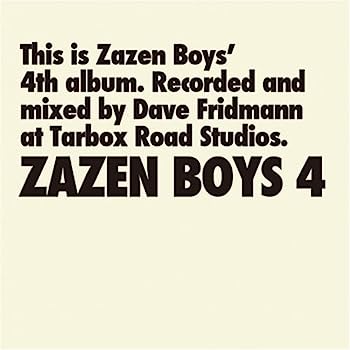 【中古】［CD］ZAZEN BOYS4