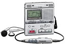 【中古】(非常に良い)Panasonic SJ-MR50-S ポータブルMDレコーダー (MDLP対応、スピーカー&ステレオマイク内蔵) シルバー