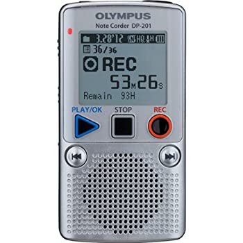 yÁzOlympus DP-201 - Voice recorder - 2 GB - silver