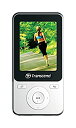 【中古】（非常に良い）TRANSCEND MP3プレーヤー MP710 8GB ホワイト TS8GMP710W