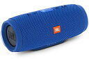 【中古】JBL CHARGE3 Bluetoothスピーカー IPX7防水/ポータブル/パッシブラジエーター搭載 ブルー JBLCHARGE3BLUEJN