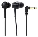 【中古】(非常に良い)audio-technica イヤホン カナル型 ハイレゾ対応 ブラック ATH-CKR70 BK
