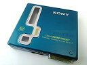 【中古】MZ-E77 ブルー SONY ポータブルMDプレーヤー