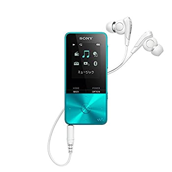 【中古】（非常に良い）ソニー ウォークマン Sシリーズ 4GB NW-S313 : MP3プレーヤー Bluetooth対応 最大52時間連続再生 イヤホン付属 2017年モデル ブルー NW-S313 Lのサムネイル