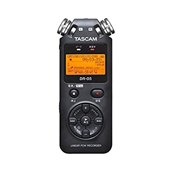 【中古】TASCAM(タスカム) DR-05 VER3 リニアPCMレコーダー ハンディレコーダー IC Youtube ASMR 音楽 野鳥 鉄道録音 24b...