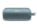 【中古】Bose SoundLink Flex Bluetooth speaker ポータブル ワイヤレス スピーカー マイク付き 最大12時間 再生 防水・防塵 ストーンブルー【メーカー名】【メーカー型番】【ブランド名】BOSE(ボーズ)【商品説明】Bose SoundLink Flex Bluetooth speaker ポータブル ワイヤレス スピーカー マイク付き 最大12時間 再生 防水・防塵 ストーンブルーこちらの商品は中古品となっております。 画像はイメージ写真ですので 商品のコンディション・付属品の有無については入荷の度異なります。 買取時より付属していたものはお付けしておりますが付属品や消耗品に保証はございません。 商品ページ画像以外の付属品はございませんのでご了承下さいませ。 中古品のため使用に影響ない程度の使用感・経年劣化（傷、汚れなど）がある場合がございます。 また、中古品の特性上ギフトには適しておりません。 当店では初期不良に限り 商品到着から7日間は返品を受付けております。 他モールとの併売品の為 完売の際はご連絡致しますのでご了承ください。 プリンター・印刷機器のご注意点 インクは配送中のインク漏れ防止の為、付属しておりませんのでご了承下さい。 ドライバー等ソフトウェア・マニュアルはメーカーサイトより最新版のダウンロードをお願い致します。 ゲームソフトのご注意点 特典・付属品・パッケージ・プロダクトコード・ダウンロードコード等は 付属していない場合がございますので事前にお問合せ下さい。 商品名に「輸入版 / 海外版 / IMPORT 」と記載されている海外版ゲームソフトの一部は日本版のゲーム機では動作しません。 お持ちのゲーム機のバージョンをあらかじめご参照のうえ動作の有無をご確認ください。 輸入版ゲームについてはメーカーサポートの対象外です。 DVD・Blu-rayのご注意点 特典・付属品・パッケージ・プロダクトコード・ダウンロードコード等は 付属していない場合がございますので事前にお問合せ下さい。 商品名に「輸入版 / 海外版 / IMPORT 」と記載されている海外版DVD・Blu-rayにつきましては 映像方式の違いの為、一般的な国内向けプレイヤーにて再生できません。 ご覧になる際はディスクの「リージョンコード」と「映像方式※DVDのみ」に再生機器側が対応している必要があります。 パソコンでは映像方式は関係ないため、リージョンコードさえ合致していれば映像方式を気にすることなく視聴可能です。 商品名に「レンタル落ち 」と記載されている商品につきましてはディスクやジャケットに管理シール（値札・セキュリティータグ・バーコード等含みます）が貼付されています。 ディスクの再生に支障の無い程度の傷やジャケットに傷み（色褪せ・破れ・汚れ・濡れ痕等）が見られる場合がありますので予めご了承ください。 2巻セット以上のレンタル落ちDVD・Blu-rayにつきましては、複数枚収納可能なトールケースに同梱してお届け致します。 トレーディングカードのご注意点 当店での「良い」表記のトレーディングカードはプレイ用でございます。 中古買取り品の為、細かなキズ・白欠け・多少の使用感がございますのでご了承下さいませ。 再録などで型番が違う場合がございます。 違った場合でも事前連絡等は致しておりませんので、型番を気にされる方はご遠慮ください。 ご注文からお届けまで 1、ご注文⇒ご注文は24時間受け付けております。 2、注文確認⇒ご注文後、当店から注文確認メールを送信します。 3、お届けまで3-10営業日程度とお考え下さい。 　※海外在庫品の場合は3週間程度かかる場合がございます。 4、入金確認⇒前払い決済をご選択の場合、ご入金確認後、配送手配を致します。 5、出荷⇒配送準備が整い次第、出荷致します。発送後に出荷完了メールにてご連絡致します。 　※離島、北海道、九州、沖縄は遅れる場合がございます。予めご了承下さい。 当店ではすり替え防止のため、シリアルナンバーを控えております。 万が一すり替え等ありました場合は然るべき対応をさせていただきます。 お客様都合によるご注文後のキャンセル・返品はお受けしておりませんのでご了承下さい。 電話対応はしておりませんので質問等はメッセージまたはメールにてお願い致します。