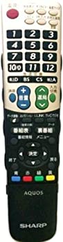 【中古】シャープ 液晶テレビ用純正リモコンGA567WJSAの後継リモコンGB047WJN3