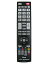 【中古】DXBROADTEC 地上・BS・110度CSデジタルハイビジョン液晶テレビ対応リモコン URMT50NDC011（MF304JD） ※対応機種LVW24EU2/LVW32EU2/LVW24EU3/LVW