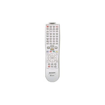 For Audios - 【中古】【非常に良い】シャープ DVD用リモコン RRMCGA130WJSA(0046380081)