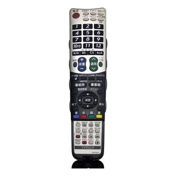 【中古】【非常に良い】シャープ 液晶テレビ用リモコン RRMCGB047WJN9(0106380423)