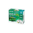 【中古】マクセル(Maxell) 録画用DVD-R2層 DUAL LAYER(2〜8倍速 CPRM対応) DRD215WPE.10S