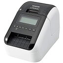 【中古】(非常に良い)ブラザー工業 モノクロ 感熱ラベルプリンター QL-820NWB