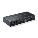 【中古】(非常に良い)サンワダイレクト HDMI分配器 1入力2出力 同時出力 4K / 60Hz 対応 HDCP2.2対応 400-VGA013