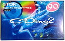 【中古】TDK カセットテープ CDing-2 ハイ ポジション CD2-90R