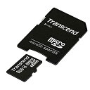 【中古】Transcend microSDHCカード 8GB Class4 TS8GUSDHC4