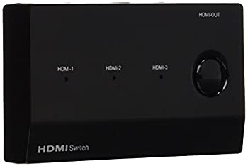 【中古】iBUFFALO 「Wii U動作確認済」HDMI切替器 3ポート コンパクトタイプ BSAK301