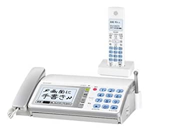 【中古】SHARP デジタルコードレスFAX 子機1台付き UX-D83CL