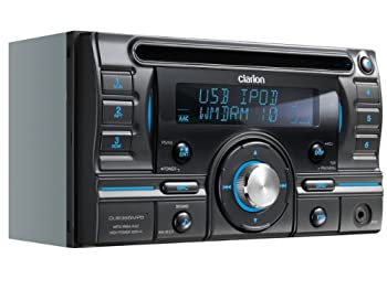 【中古】クラリオン Clarion DUB385MPB 2DIN CD/USB/MP3/WMA/AAC レシーバー