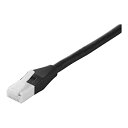 【中古】(非常に良い)BUFFALO ツメの折れないLANケーブル カテゴリー5e ストレート スタンダード 30m ブラック BSLS5ENU300BK2