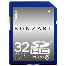 【中古】BONZART SDカード 32GB SDHC Class10 ブリスターパッケージ