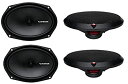 【中古】(非常に良い)4) New Rockford Fosgate R169X2 6x9 260W 2 Way Car Coaxial Speakers Audio Stereo by Rockford Fosgate