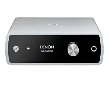 【中古】Denon USB-DAC ヘッドホンアンプ ハイレゾ音源対応 シルバー DA-300USB-S