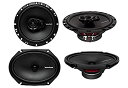 【中古】(非常に良い)2) Rockford Fosgate R168X2 6x8インチ 110W 2ウェイ + 2) R165X3 6.5インチ 90W 3ウ...