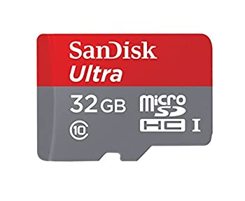 【中古】（非常に良い）「 サンディスク 」 microSDカード 32GB UHS-I Class10 SanDisk Ultra SDSDQUL-032G-EPK エコパッケージ