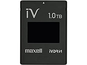 【中古】マクセル iVDR-S規格対応リムーバブル ハードディスク 1.0TB(ブラック)maxell カセットハードディスク「iV(アイヴィ)」 M-VDRS1T.E.BK