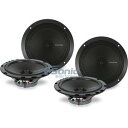 【中古】(非常に良い)Rockford Fosgate R1675X2 2組 6-3/4インチ 2ウェイ PRIMEシリーズ 同軸カースピーカー