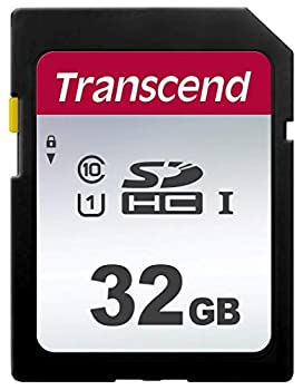 【中古】トランセンド SDカード 32GB UHS-I U1 Class10 (最大転送速度100MB/s)「データ復旧ソフト」TS32GSDC300S-E