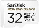 【中古】(非常に良い)「 サンディスク 」 2年 ドライブレコーダー対応 microSDカード 32GB UHS-I Class10 U3 V30対応 SDSQ...