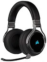 yÁziɗǂjCorsair VIRTUOSO RGB WIRELESS Carbon CXQ[~OwbhZbg /L/USBΉ PS5/PS4/PC CA-9011185-AP SP892