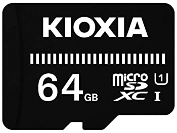 【中古】（非常に良い）キオクシア(KIOXIA) 旧東芝メモリ microSDXCカード 64GB UHS-I対応 Class10 (最大転送速度50MB/s) 国内サポート メーカー3年 KTHN-MW064G