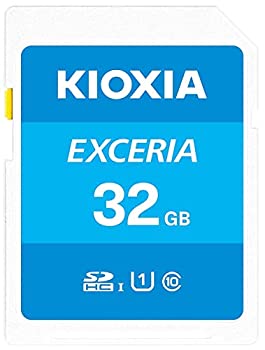 【中古】Kioxia 16GB 32GB 64GB 128GB 256GB Exceria SDメモリカードSDXC UHS-I U1 Class 10 リード100MB/秒。 32GB LNEX1L032GG4