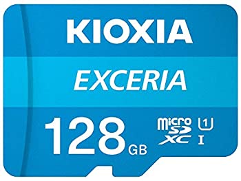 【中古】（非常に良い）KIOXIA EXCERIA microSDXC 128GB 超高速UHS-I CLASS10 フルHD動画撮影[並行輸入品]