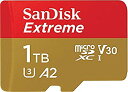 【中古】(非常に良い)サンディスク microSD 1TB UHS-I U3 V30 書込最大90MB/s Full HD & 4K SanDisk Extre...