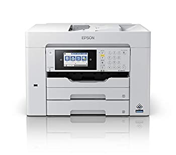 【中古】(非常に良い)エプソン プリンター A3ビジネスインクジェットカラー複合機 FAX PX-M6011F