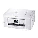 【中古】ブラザー プリンター A4インクジェット複合機 DCP-J987N-W (ホワイト/Wi-Fi対応/ADF/自動両面印刷/スマホ・タブレット接続/レーベ...