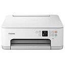 【中古】Canon プリンター A4インクジェット複合機 PIXUS TS7530 ホワイト 2021年モデル テレワーク向け 5色・独立型・対応インクBCI-...