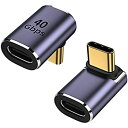 【中古】AuviPal 90度 直角 USB Cオス - USB Cメスアダプター 上下 USB Type Cアダプターエクステンダー スチームデッキ スイッチ...