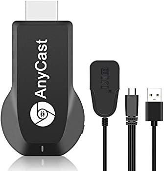 【中古】Anycast クロームキャスト ミラーキャスト1080P 無線HDMI レスモード切替え不要の簡単接続 大画面/動画転送 HDMIミラーキャストスマホ...