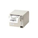 【中古】セイコーエプソン サーマルレシートプリンター/80mm/LAN/クールホワイト/電源・IFケーブル別売 TM-T70E221