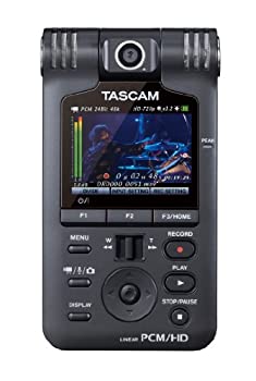 【中古】（非常に良い）TASCAM リニアPCM/HDビデオレコーダー ブラック DR-V1HD