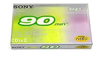 【中古】SONY ソニー ハイポジションカセットテープ C-90CDX2H 90分